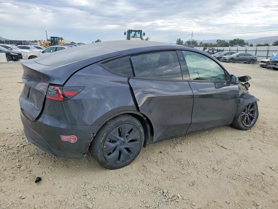 2024 Tesla Model y VIN 7SAYGDEE0RF158429 COPART salvage auction — FRONT END, Ca - Salvage Certificate, sold $7,700 on 2026-07-28 (photo 3)