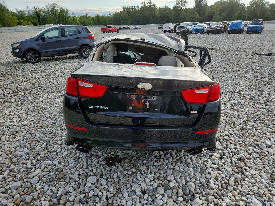 2014 Kia Optima VIN 5XXGM4A78EG303622 COPART salvage auction — ALL OVER, Oh - Cert Of Title-Salvage, sold $80 on 2026-07-31 (photo 6)