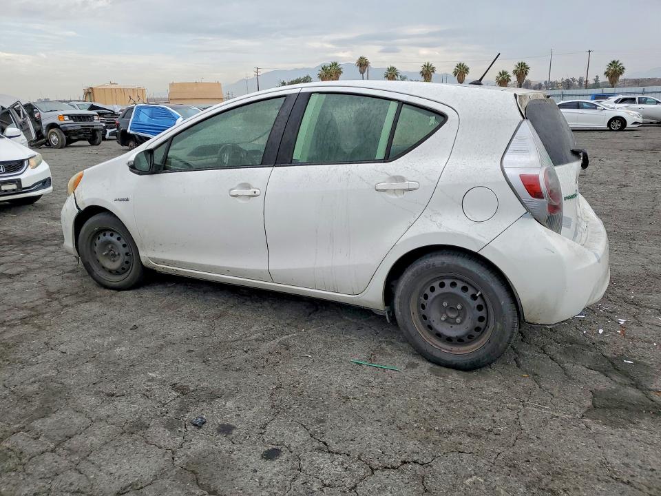 2013 Toyota Prius VIN JTDKDTB37D1552326 COPART salvage auction — REAR END, CA - SALVAGE CERTIFICATE, sold $625 on 2026-07-27 (photo 2)
