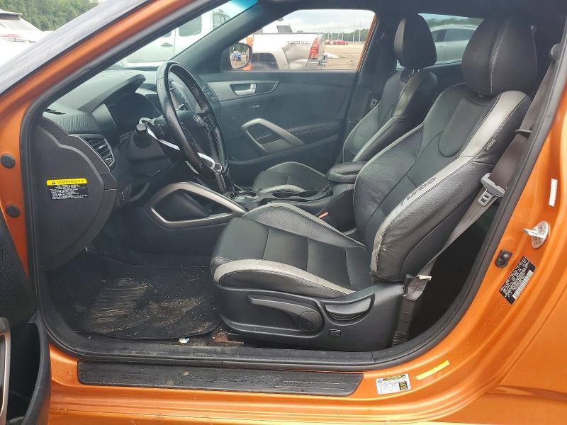 2016 Hyundai Veloster VIN KMHTC6AE1GU302736 COPART salvage auction — MINOR DENT/SCRATCHES, LA - CERTIFICATE OF TITLE, sold $1,250 on 2026-07-17 (photo 7)