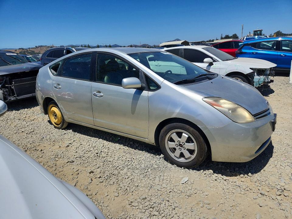 2005 Toyota Prius VIN JTDKB20U250121234 COPART salvage auction — VANDALISM, Ca - Salvage Certificate, sold $400 on 2026-07-28 (photo 4)