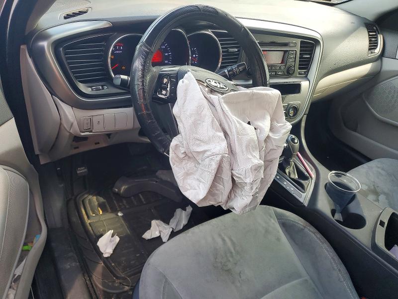 2013 Kia Optima VIN 5XXGM4A77DG151492 COPART salvage auction — FRONT END, Fl - Cert Of Title Slvg Rebuildable, sold $15 on 2026-07-30 (photo 8)