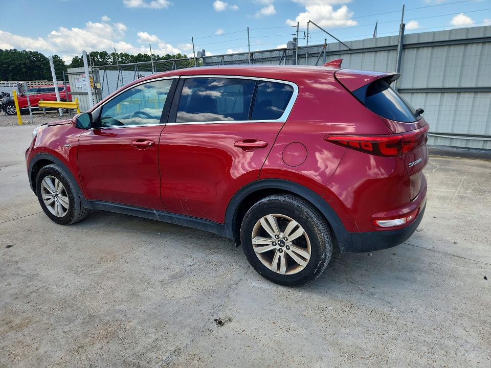 2019 Kia Sportage VIN KNDPMCAC3K7605248 COPART salvage auction — FRONT END, MS - CERTIFICATE OF TITLE, sold $2,000 on 2026-07-16 (photo 2)