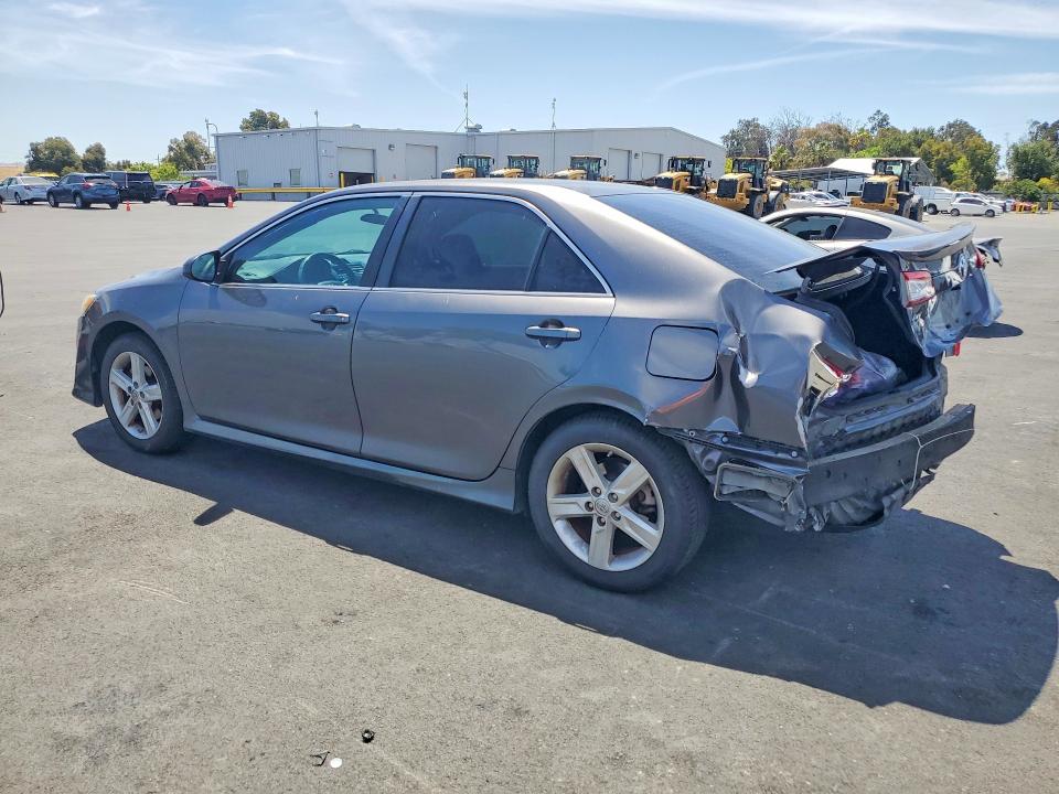 2013 Toyota Camry VIN 4T1BF1FKXDU248210 COPART salvage auction — REAR END, Ca - Salvage Certificate, sold $2,450 on 2026-07-29 (photo 2)