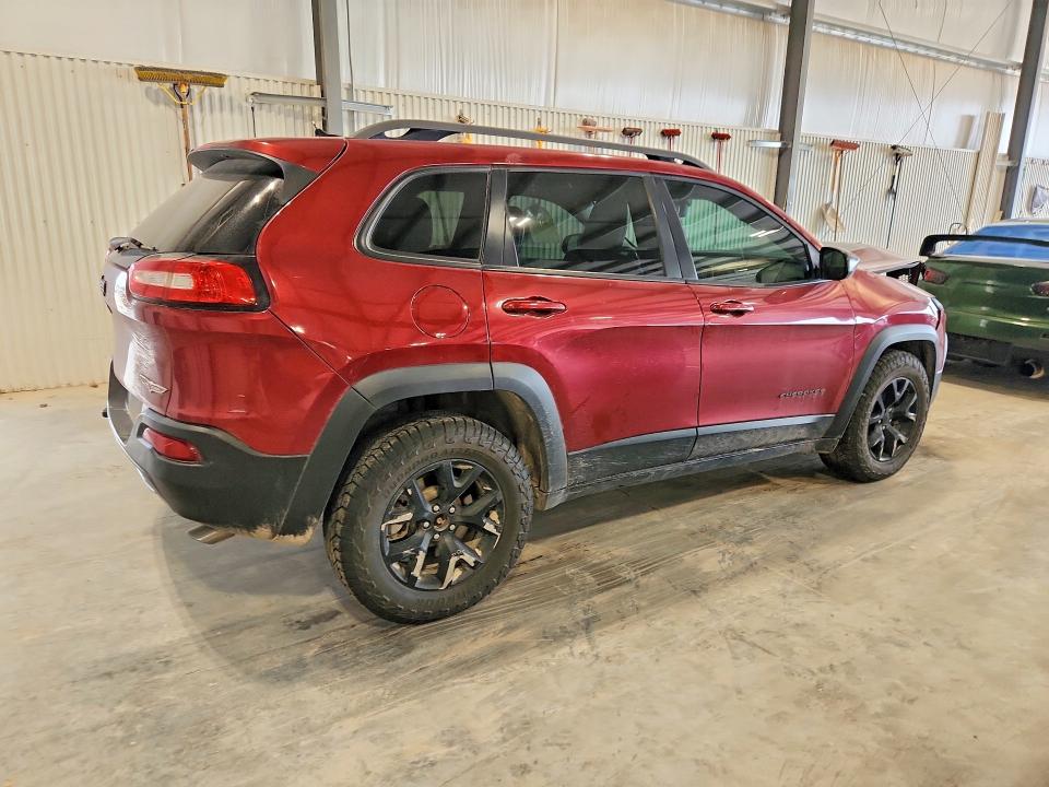 2014 Jeep Cherokee VIN 1C4PJMBSXEW277230 COPART salvage auction — FRONT END, Ne - Cert Of Title-Salvage, sold $225 on 2026-08-18 (photo 3)