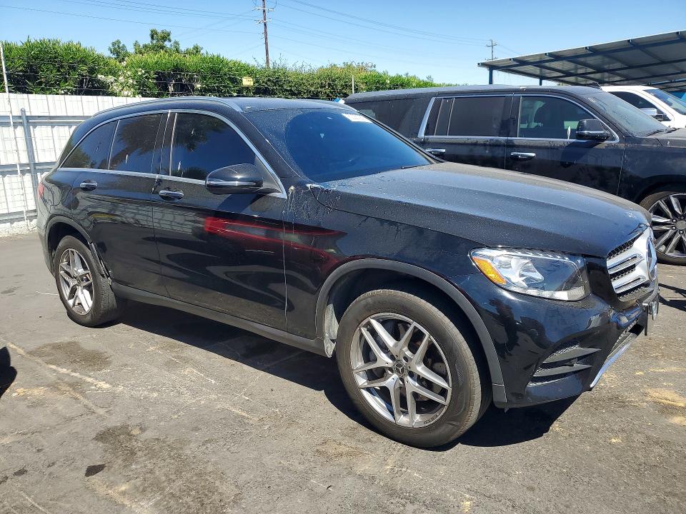2019 Mercedes-benz Glc class VIN WDC0G4JBXKV147476 COPART salvage auction — REAR END, CA - SALVAGE CERTIFICATE, sold $6,800 on 2026-08-11 (photo 4)