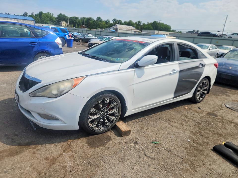 2011 Hyundai Sonata VIN 5NPEC4AC9BH116266 COPART salvage auction — FRONT END, Pa - Certificate Of Salvage, sold $400 on 2026-07-31 (photo 1)