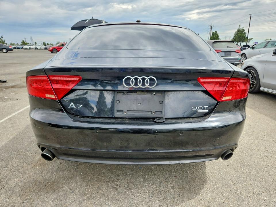 2012 Audi A7 VIN WAUSGAFC5CN002164 COPART salvage auction — FRONT END, Ca - App For Dup Clean Or Ac, sold $700 on 2026-07-25 (photo 6)