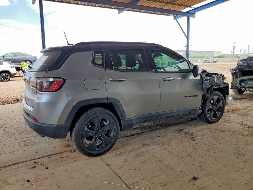 2018 Jeep Compass VIN 3C4NJCBBXJT499994 COPART salvage auction — FRONT END, Salvage Title, sold $3,800 on 2026-07-23 (photo 3)