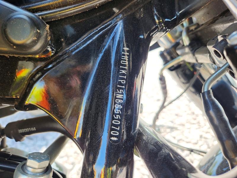 2022 Harley-davidson Fl VIN 1HD1KTP15NB655070 COPART salvage auction — SIDE, Wi - Cert Of Title-Salvage Vehicle, sold $8,300 on 2026-07-23 (photo 8)