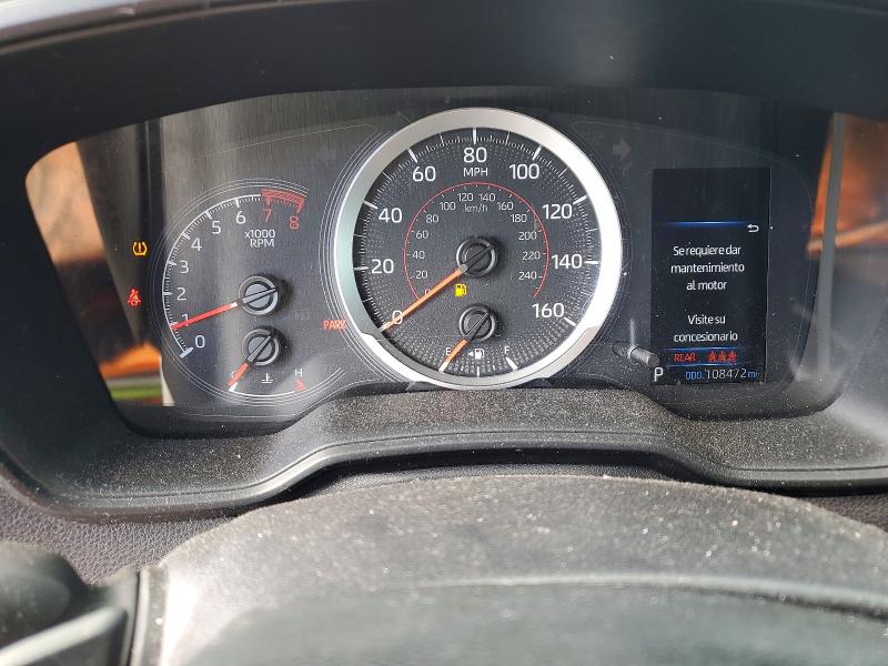 2022 Toyota Corolla VIN 5YFS4MCE0NP115206 COPART salvage auction — SIDE, FL - CERTIFICATE OF TITLE, sold $6,800 on 2026-07-21 (photo 9)