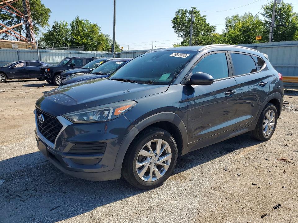 2019 Hyundai Tucson VIN KM8J33A46KU010814 COPART salvage auction — NORMAL WEAR, Il - Certificate Of Title, sold $3,650 on 2026-07-27 (photo 1)