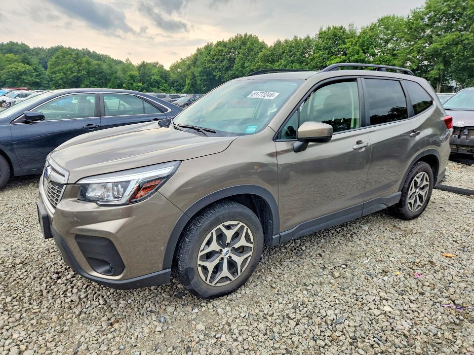 2020 Subaru Forester VIN JF2SKAJC6LH411153 COPART salvage auction — SIDE, Ma - Cert Of Title-Salvage, sold $150 on 2026-07-31 (photo 1)