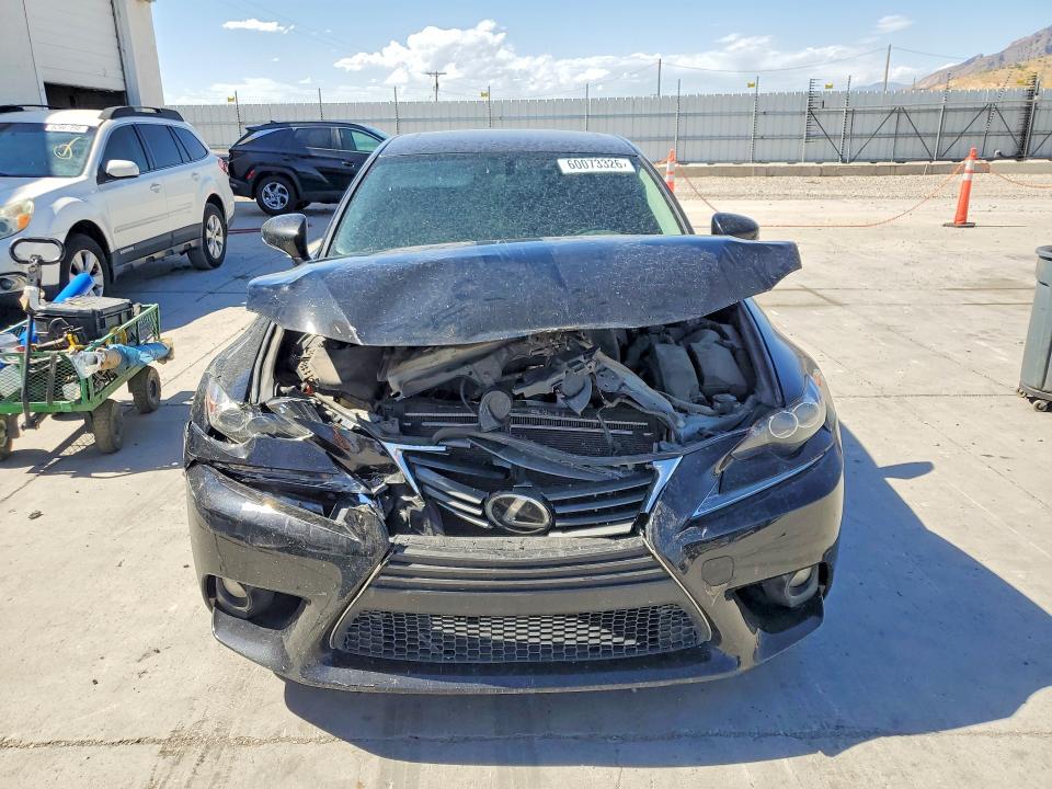 2014 Lexus Is VIN JTHCF1D21E5013846 COPART salvage auction — FRONT END, Ut - Salvage Certificate, sold $450 on 2026-08-31 (photo 5)