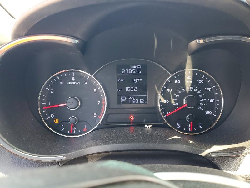 2015 Kia Forte VIN KNAFX4A63F5394568 COPART salvage auction — REAR END, Ca - Salvage Certificate, sold $1,200 on 2026-07-21 (photo 9)