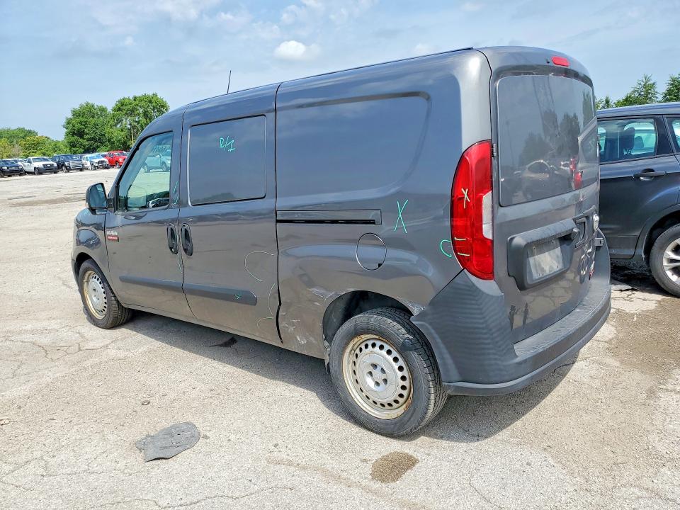 2018 Ram Promaster city VIN ZFBERFAB7J6K09932 COPART salvage auction — SIDE, In - Cert Of Title-Salvage Title, sold $750 on 2026-08-05 (photo 2)