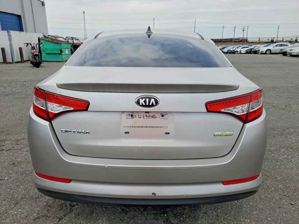2012 Kia Optima hybrid VIN KNAGM4AD5C5020731 COPART salvage auction — FRONT END, Wa - Vehicle Cert Of Ownership-Titl, sold $150 on 2026-07-31 (photo 6)