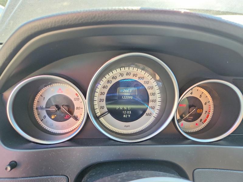 2013 Mercedes-benz C-klasse VIN WDDGF4HB0DR286904 COPART salvage auction — MECHANICAL, Wa - Affidavit In Lieu Of Title, sold $1,250 on 2026-07-24 (photo 9)