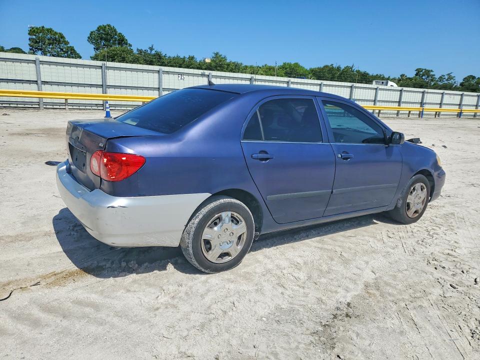 2007 Toyota Corolla VIN JTDBR32E670118802 COPART salvage auction — REAR END, FL - CERT OF TITLE SLVG REBUILDABLE, sold $675 on 2026-07-29 (photo 3)