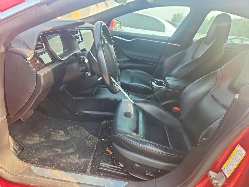 2016 Tesla Model s VIN 5YJSA1E29GF152795 COPART salvage auction — FRONT END, On - Permit Salvage, sold $1,500 on 2026-07-23 (photo 7)
