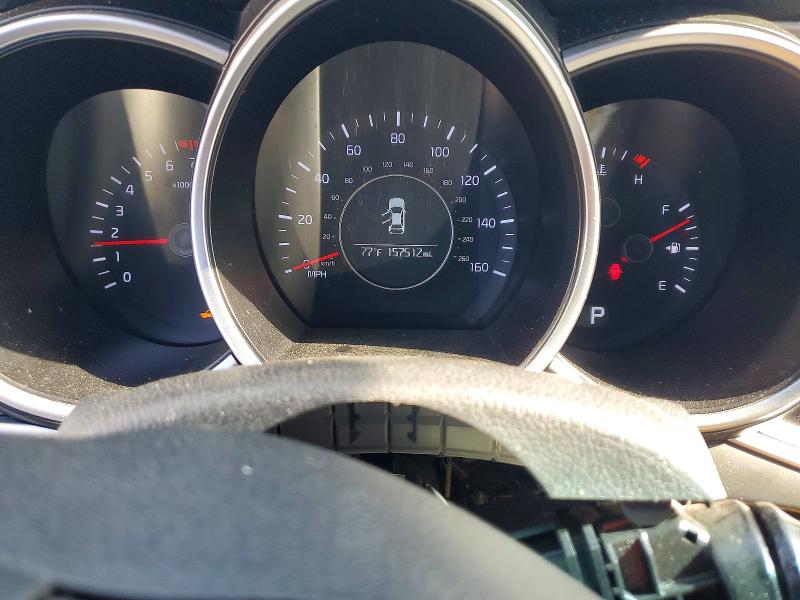 2015 Kia Optima VIN 5XXGM4A77FG407343 COPART salvage auction — VANDALISM, Ca - Salvage Certificate, sold $1,050 on 2026-07-22 (photo 9)
