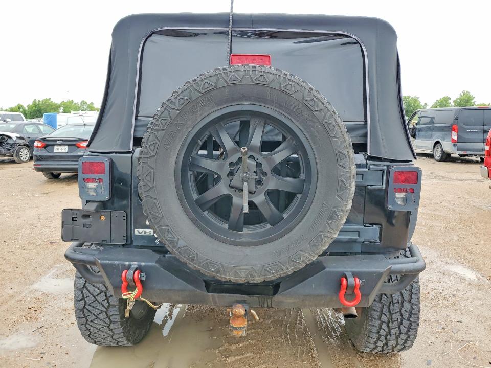 2014 Jeep Wrangler / VIN 1C4BJWDG8EL130405 COPART salvage auction — NORMAL WEAR, Tn - Salvage Certificate, sold $3,400 on 2026-07-24 (photo 6)