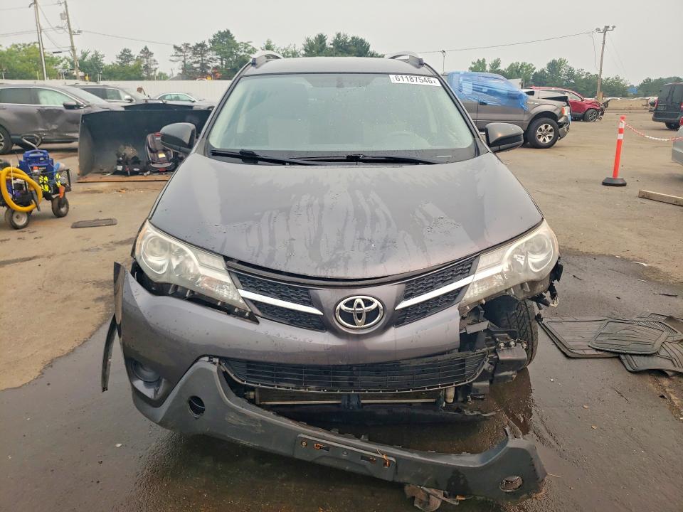2015 Toyota Rav 4 VIN JTMBFREV9FJ023117 COPART salvage auction — FRONT END, Ct - Cert Of Title-Salvage, sold $3,100 on 2026-07-31 (photo 5)