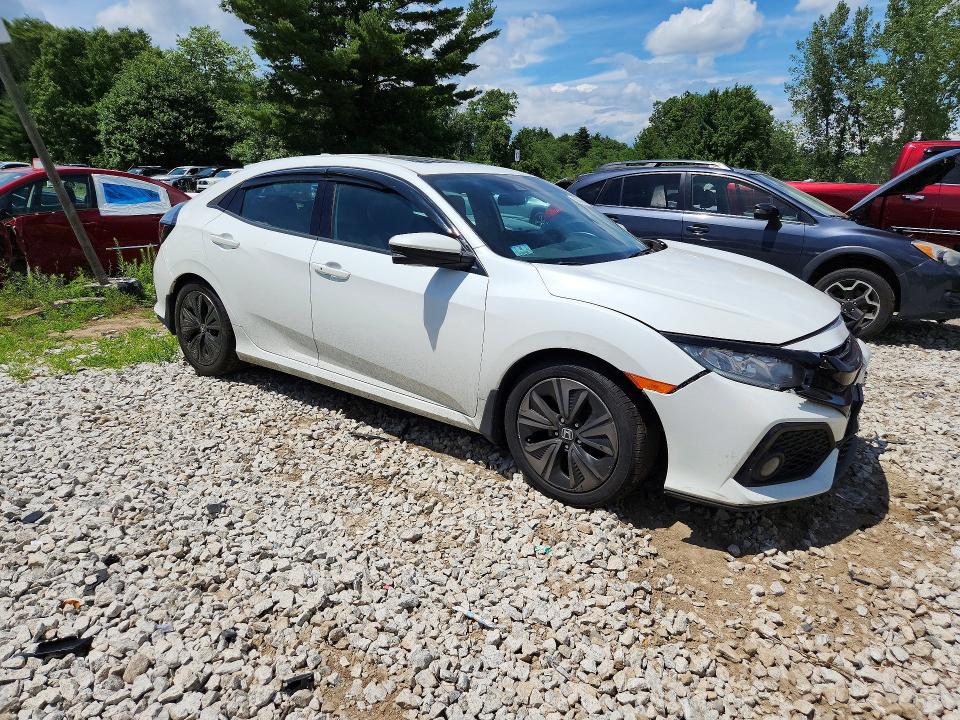 2018 Honda Civic VIN SHHFK7H67JU402606 COPART salvage auction — FRONT END, Ma - Cert Of Title-Salvage, sold $125 on 2026-07-30 (photo 4)