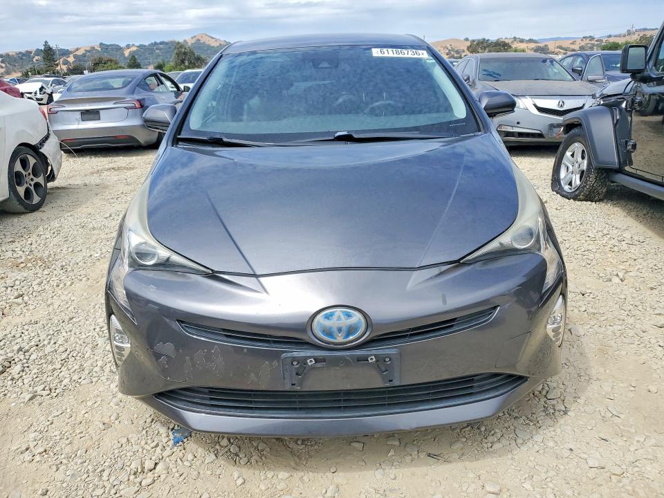 2016 Toyota Prius VIN JTDKARFU7G3003250 COPART salvage auction — REAR END, Ca - Salvage Certificate, sold $1,800 on 2026-07-28 (photo 5)