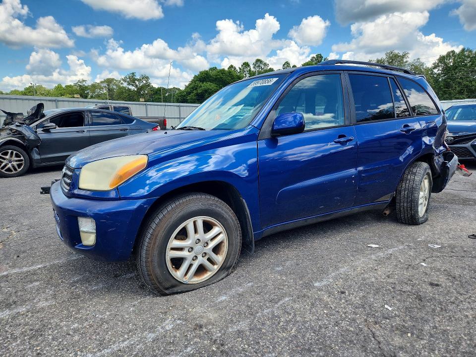 2002 Toyota Rav 4 VIN JTEGH20V520045349 COPART salvage auction — REAR END, AL - CERT OF TITLE-SALVAGE TITLE (P), sold $650 on 2026-07-27 (photo 1)