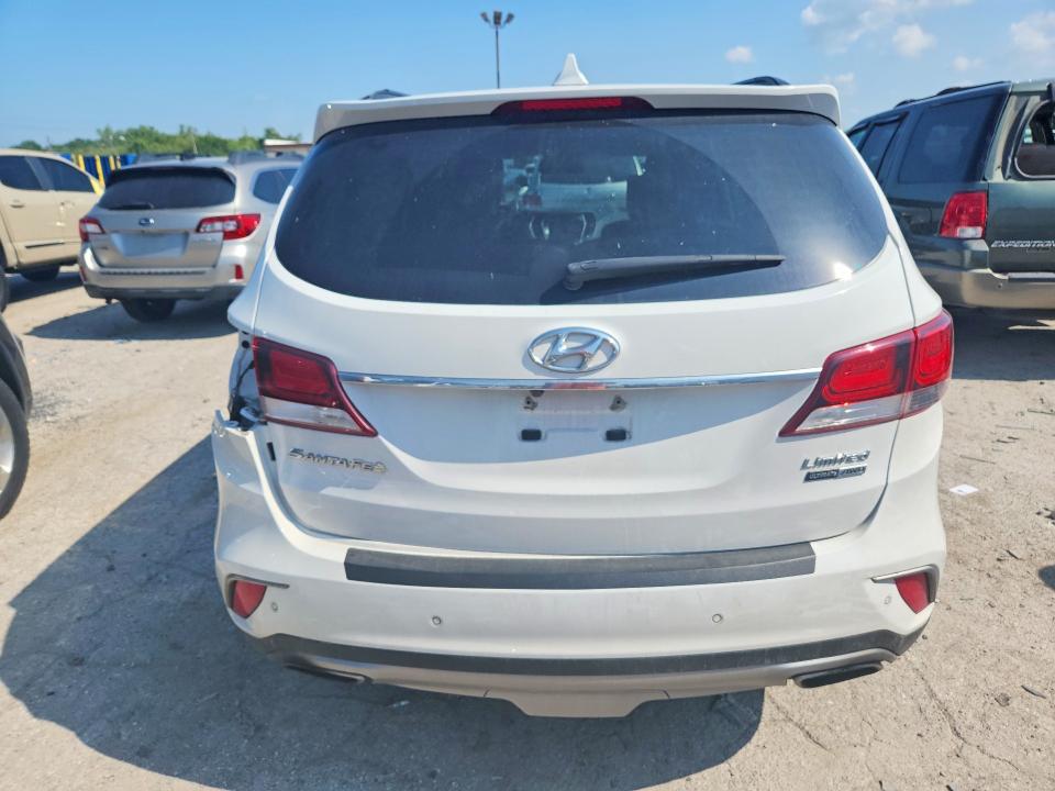 2017 Hyundai Santa fe VIN KM8SRDHF7HU234733 COPART salvage auction — FRONT END, In - Cert Of Title-Salvage Title, sold $350 on 2026-07-24 (photo 6)