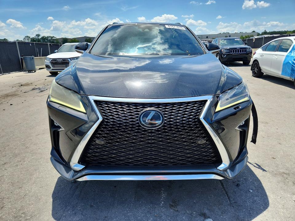 2017 Lexus Rx VIN 2T2BZMCA2HC056898 COPART salvage auction — FRONT END, In - Certificate Of Title, sold $16,000 on 2026-07-30 (photo 5)