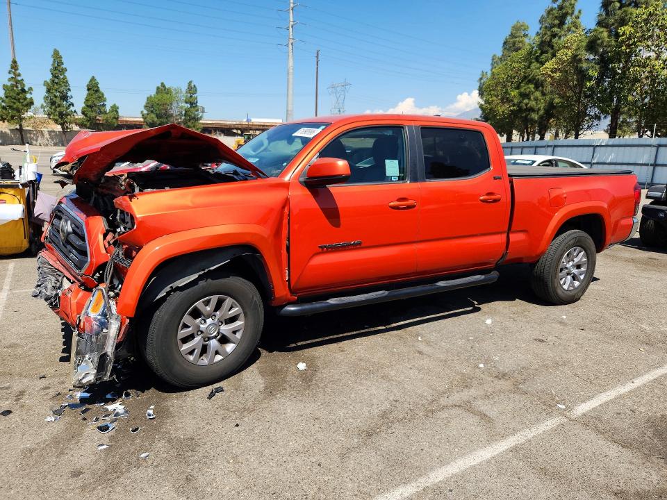 2018 Toyota Tacoma VIN 3TMBZ5DN2JM015163 — COPART salvage auction photo