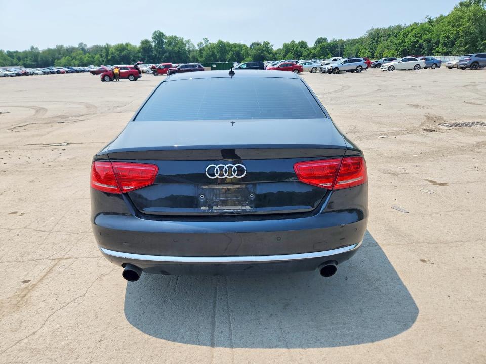 2014 Audi A8 VIN WAURGAFD0EN008240 COPART salvage auction — FRONT END, PA - CERTIFICATE OF SALVAGE, sold $350 on 2026-07-30 (photo 6)
