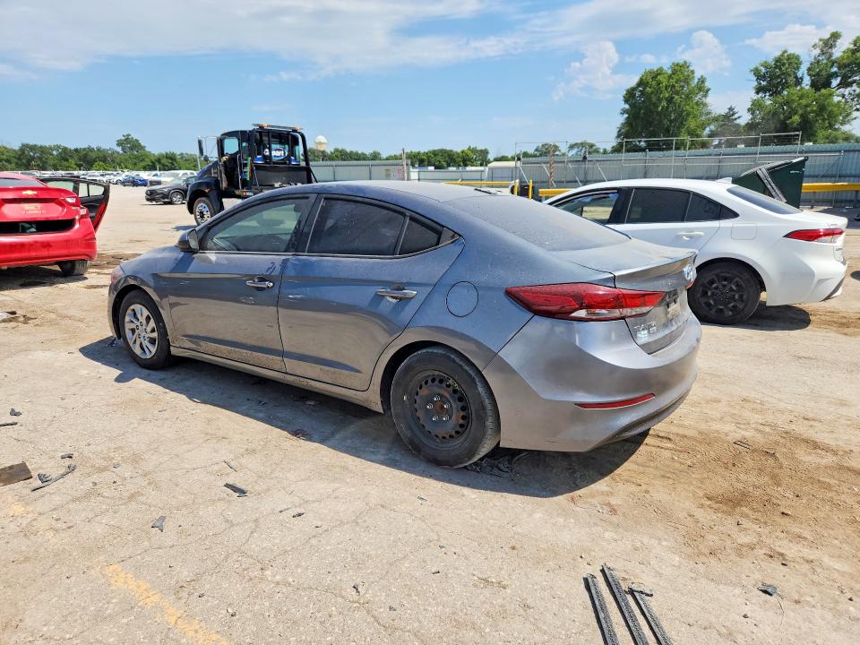 2017 Hyundai Elantra VIN KMHD74LF6HU152725 COPART salvage auction — MINOR DENT/SCRATCHES, Mt - Cert Of Title-Rebuilt Salvage, sold $725 on 2026-07-29 (photo 2)