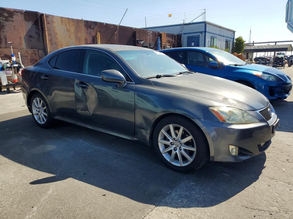 2006 Lexus Is 250 VIN JTHBK262662019672 COPART salvage auction — REAR END, CA - DIS/DLR/EXP ONLY CLEAN TITLE, sold $775 on 2026-07-22 (photo 4)