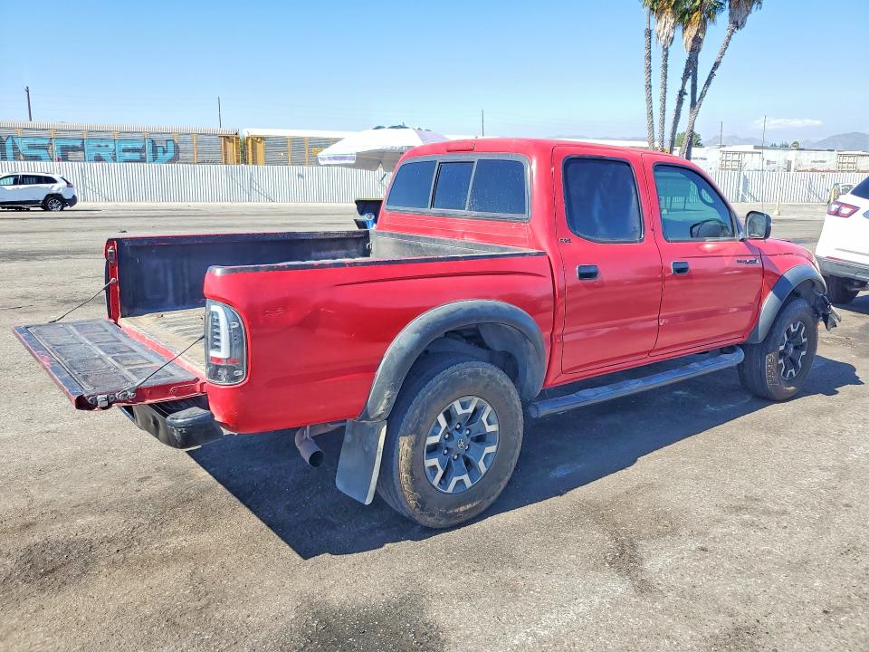 2004 Toyota Tacoma VIN 5TEGM92N14Z407234 COPART salvage auction — FRONT END, Ca - Salvage Certificate, sold $875 on 2026-07-24 (photo 3)