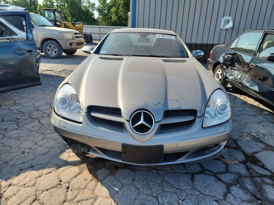 2006 Mercedes-benz Slk-class VIN WDBWK56F16F086677 COPART salvage auction — FRONT END, Pa - Certificate Of Salvage, sold $2,450 on 2026-08-03 (photo 5)