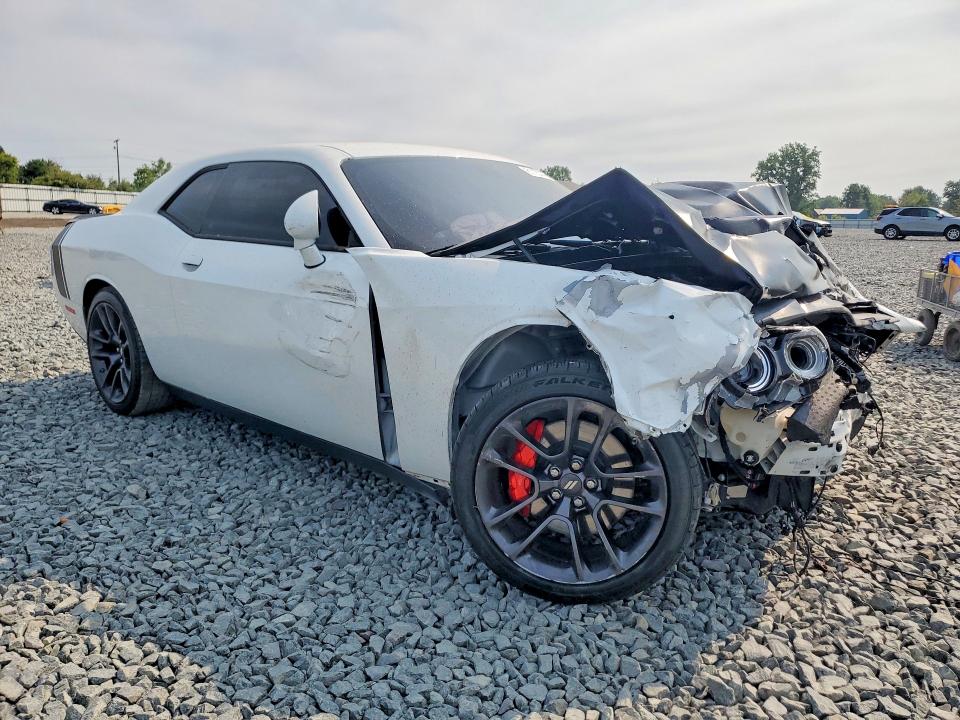 2022 Dodge Challenger VIN 2C3CDZFJ6NH247438 COPART salvage auction — FRONT END, Salvage Title, sold $9,000 on 2026-08-20 (photo 4)