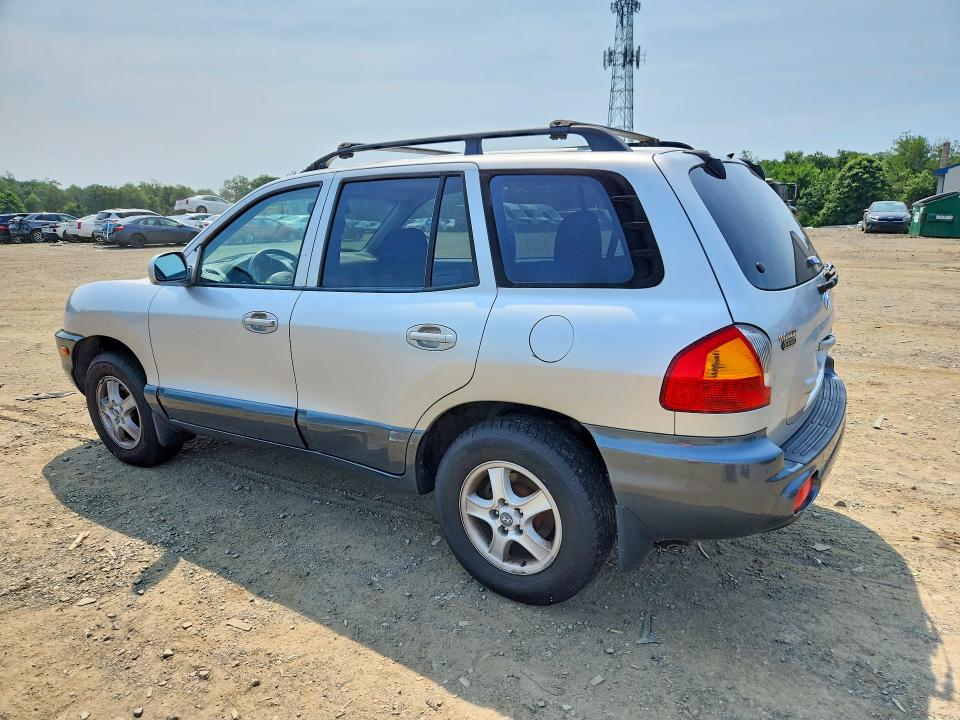 2001 Hyundai Santa fe VIN KM8SC83D81U110247 COPART salvage auction — MINOR DENT/SCRATCHES, NJ - CERTIFICATE OF TITLE, sold $550 on 2026-07-20 (photo 2)