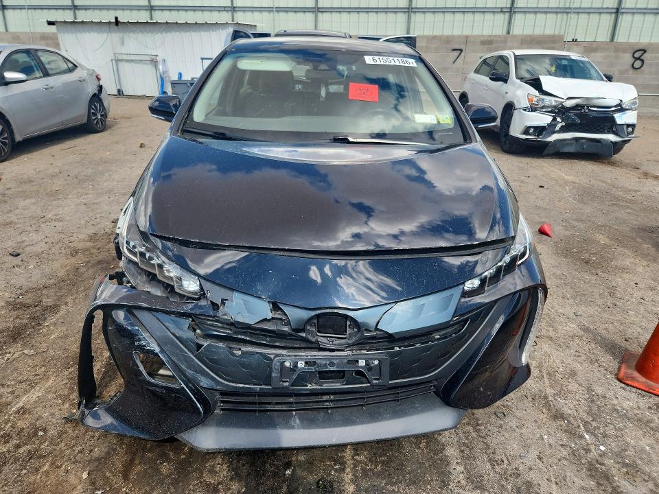 2022 Toyota Prius VIN JTDKAMFP9N3215657 COPART salvage auction — REAR END, NM - CERT OF TITLE-SALVAGE (P), sold $5,400 on 2026-07-23 (photo 5)