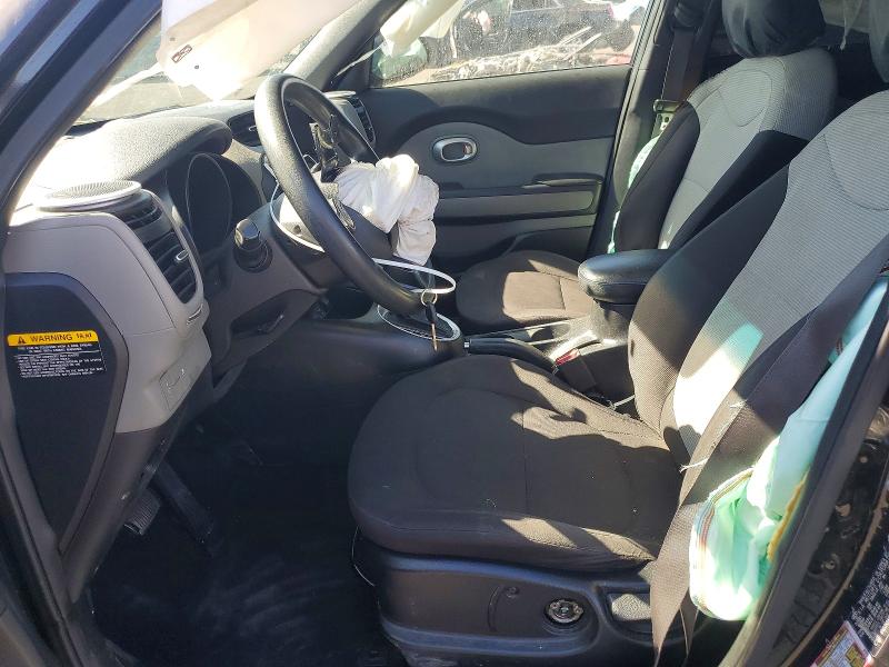 2016 Kia Soul VIN KNDJN2A21G7258322 COPART salvage auction — FRONT END, Ca - Salvage Certificate, sold $500 on 2026-07-27 (photo 7)