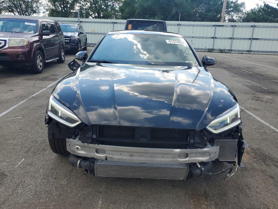 2019 Audi S5 VIN WAUB4CF58KA093832 COPART salvage auction — FRONT END, Oh - Cert Of Title-Repossession (P), sold $10,500 on 2026-08-12 (photo 5)