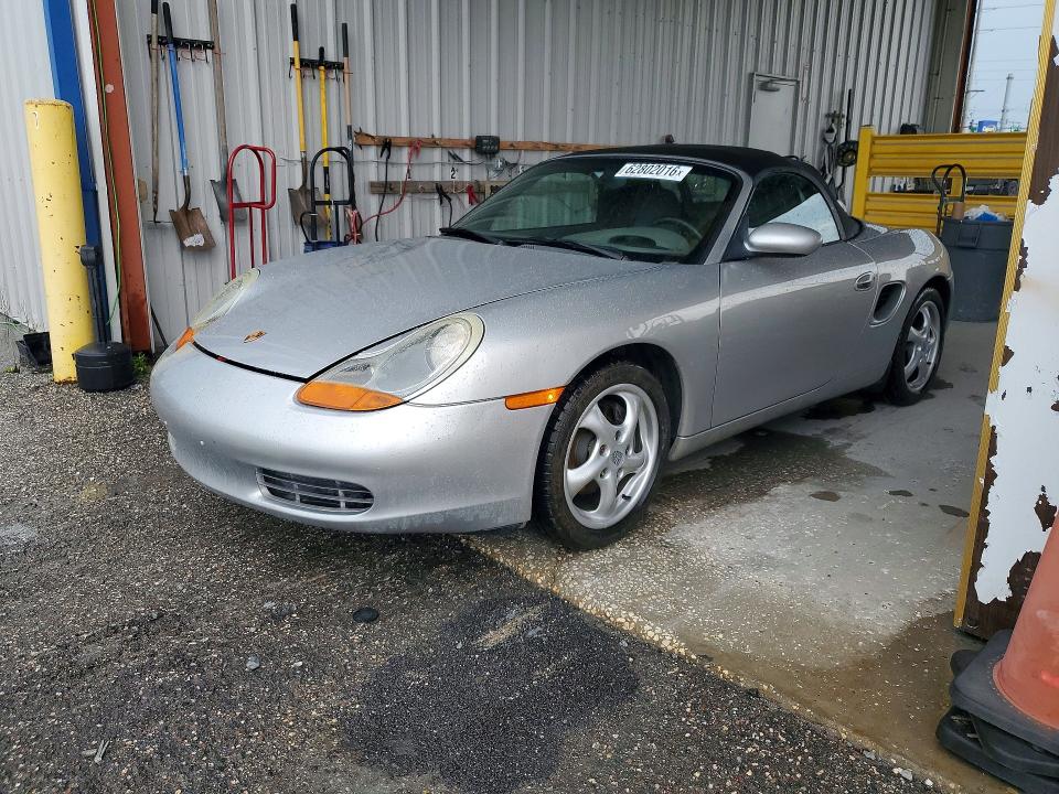 1999 Porsche Boxster VIN WP0CA298XXU629833 COPART salvage auction — NORMAL WEAR, Fl - Certificate Of Title, sold $1,850 on 2026-08-04 (photo 1)