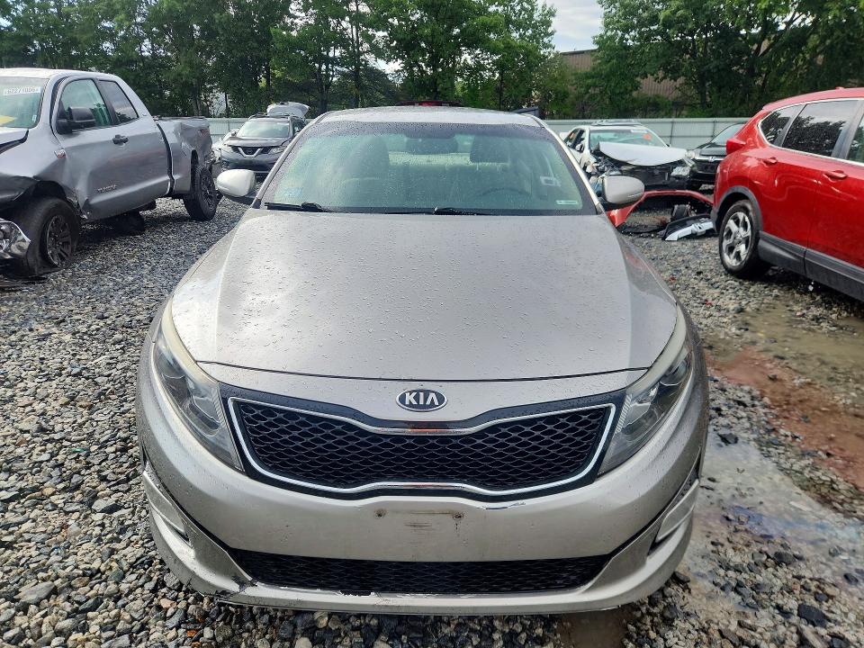 2014 Kia Optima VIN 5XXGM4A78EG337561 COPART salvage auction — FRONT END, Ct - Certificate Of Title, sold $125 on 2026-07-30 (photo 5)