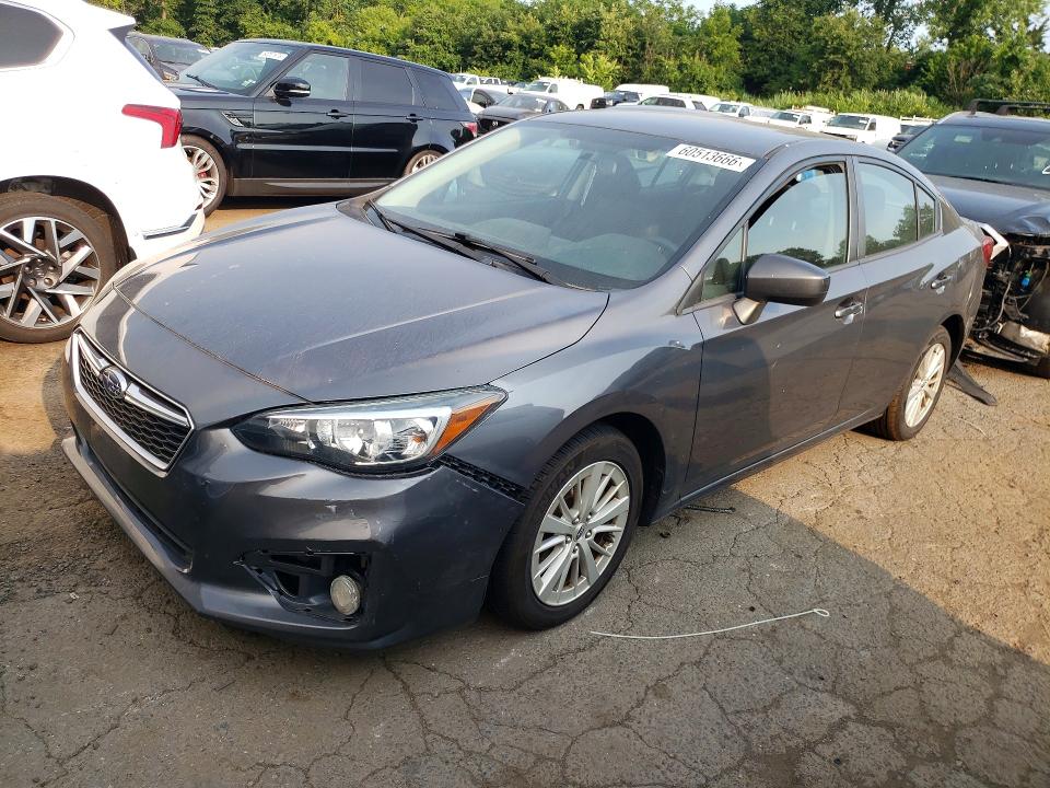 2018 Subaru Impreza VIN 4S3GKAD61J3618845 COPART salvage auction — WATER/FLOOD, Salvage Title, sold $2,139 on 2026-07-21 (photo 1)