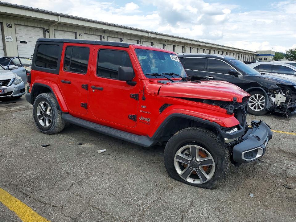 2020 Jeep VIN 1C4HJXEN6LW218927 COPART salvage auction — FRONT END, In - Certificate Of Title, sold $10,900 on 2026-07-30 (photo 4)
