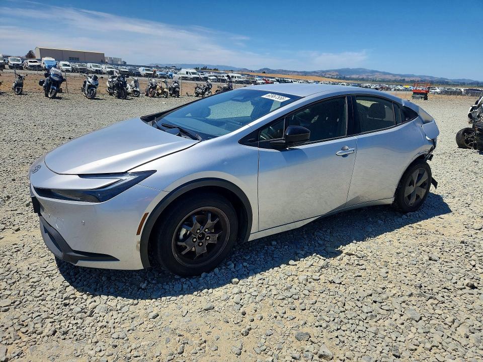 2024 Toyota Prius VIN JTDACAAUXR3016513 COPART salvage auction — REAR END, Ca - Salvage Certificate, sold $1,250 on 2026-07-30 (photo 1)