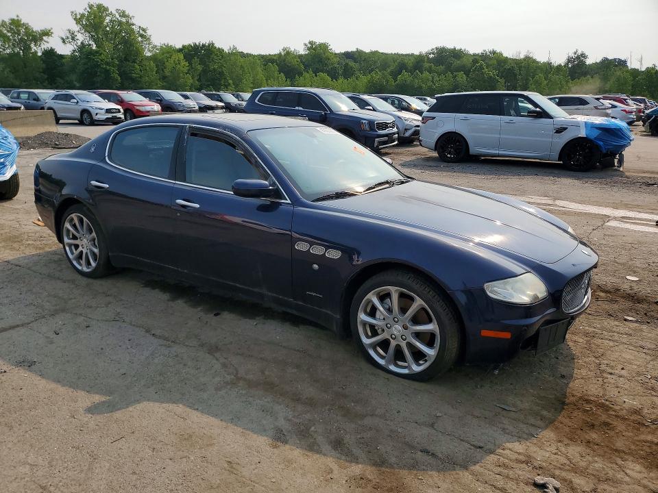 2007 Maserati Quattroporte VIN ZAMFE39A670029369 COPART salvage auction — MINOR DENT/SCRATCHES, Nj - Certificate Of Title (P), sold $875 on 2026-07-30 (photo 4)