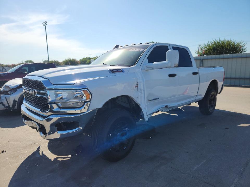 2019 Ram 2500 VIN 3C6UR5CL6KG649043 COPART salvage auction — FRONT END, Ok - Cert Of Title-Salvage, sold $11,200 on 2026-07-09 (photo 1)